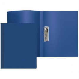 Папка с прижимом 0,50мм синий ATTOMEX 3110402