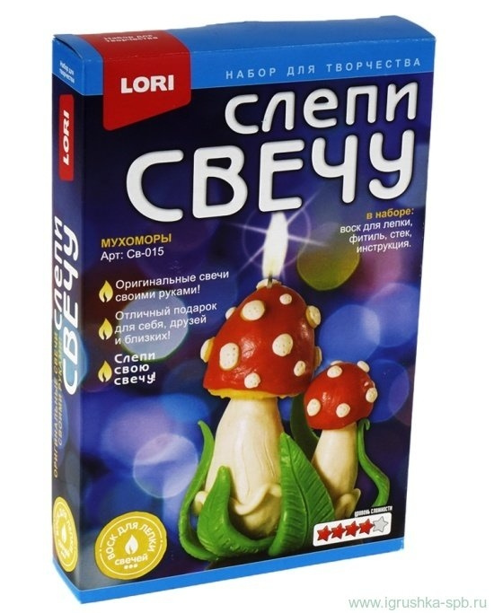 Лори слепи свечу десерт