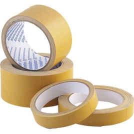 Клейкая лента двусторонняя 50*5 основа полипропилен KLEBEBANDER 505Т