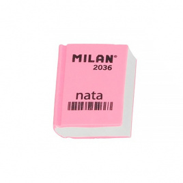 Ластик Nata 39*29*9 синтет прямоугольный ассорти MILAN CPM2036