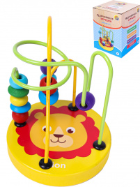 Лабиринт ЛЕВ(9*9*12 см)(в коробке) ( Арт. ИД-5169)