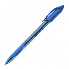 Ручка Dolphin синяя 0.8мм/- корпус тонированный рез грип ERICH KRAUSE 48188
