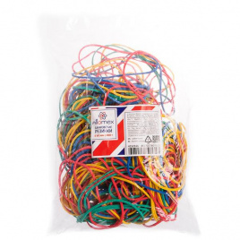 Резинка банковская 200г d60мм ассорти ATTOMEX 4152311
