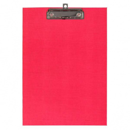 Планшет с зажимом А4 ПВХ красный EXPERT COMPLETE EC18724