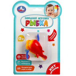 Заводная игрушка рыбка блист Умка в кор.2*144шт