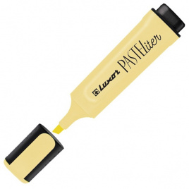 Маркер текстовыделитель корпус плоский 1-5мм желтый пастель Pasteliter LUXOR 4021Р