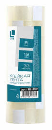 Клейк.лента канцелярская LITE 19 мм 33 м прозрачная